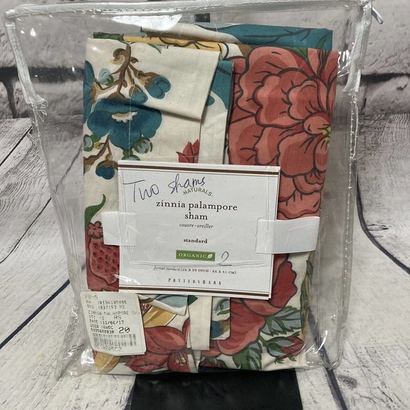 Pottery Barn Bedding Pottery Barn Zinnia Palampore Pillow Sham Set